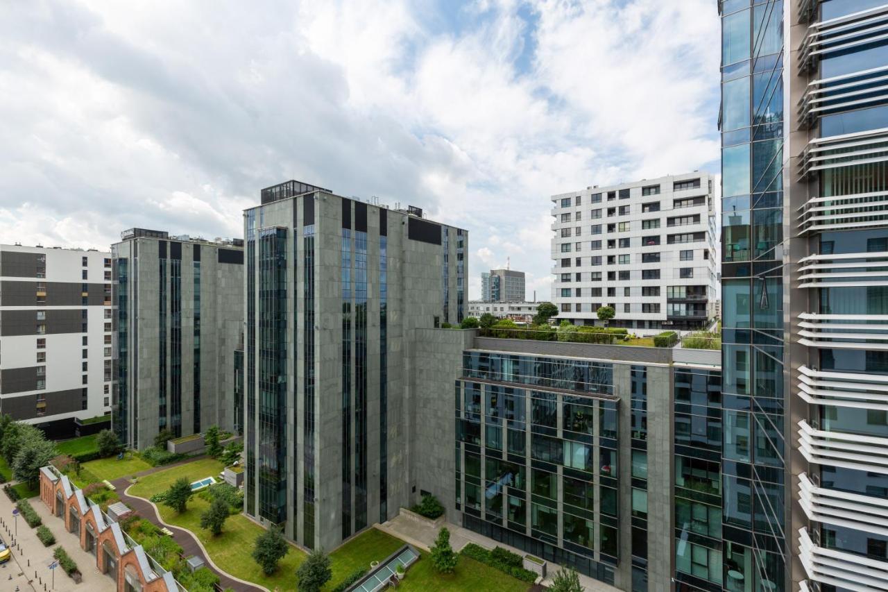 City Center Apartments Grzybowska With Parking By Noclegi Renters Варшава Екстериор снимка